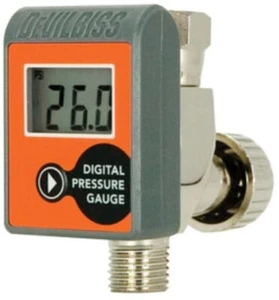 Devilbiss HAV555 Digital Gauge with Air Adjusting Valve DeVilbiss - Picture 1 of 1