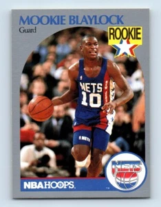 1990-91 Hoops Mookie Blaylock Rookie New Jersey Nets #193 - Picture 1 of 2