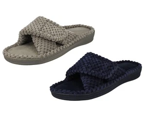 LADIES PADDERS FLO OPEN TOE WIDE FITTING MULE SLIPPERS - Imagen 1 de 19