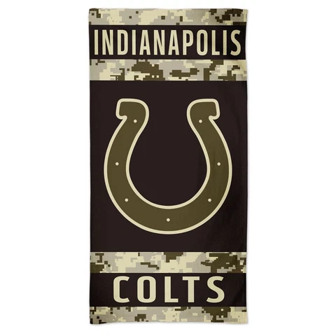 INDIANAPOLIS COLTS DIGITAL CAMO 30"X60" SPECTRA BEACH TOWEL NEW WINCRAFT 👀 Cover