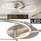 Deckenleuchte Deckenlampe LED 30 Watt Ring-Design oval Wohnzimmerlampe L 70 cm