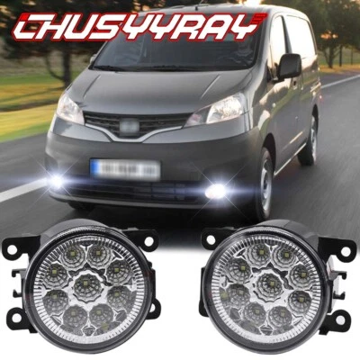 Front Bumper Fog Light Driving Lamps For Nissan NV3500 2012-2021 Clear Lens - Изображение 1 из 4