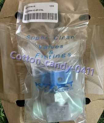 New KITZ VLD4MS-VC-EP-316L Bidirectional Diaphragm Valve Fast delivery - Image 1 of 3