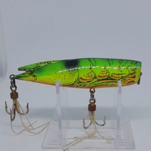 Bomber Pop N' Shrimp Firetiger Discontinued Vintage Topwater Lure - Picture 1 of 6