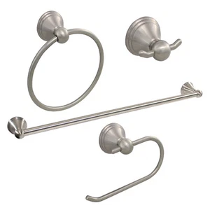 Juego de accesorios de baño de estilo moderno elección de acabados - Imagen 1 de 18