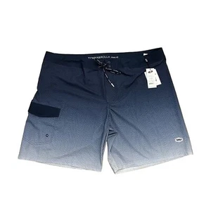 Rokka & Rolla Men's 2XL Blue Swim Trunks Beach Shorts Bathing Suit Swimwear New - Picture 1 of 8