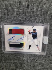 2018 PANINI FLAWLESS RONALD ACUNA JR ROOKIE AUTO PATCH 06/25 Flawless