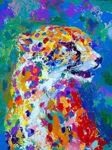 LeRoy Neiman "Portrait of a Cheetah" #5287LN25X60DIVA - Bild 1 von 1