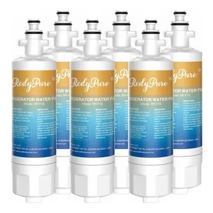 6 Pack Fit for LG LT700P ADQ36006101 46-9690 RFC1200A Refrigerator Water Filter - Picture 1 of 14