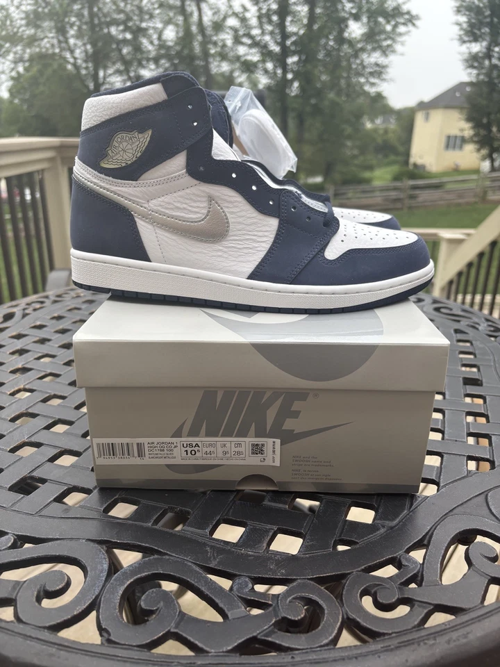 Jordan 1 Retro High CO.JP Midnight Navy Size 10.5  - Image 1 of 4