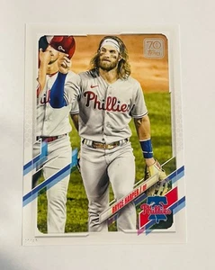 BRYCE HARPER 2021 Topps Short Print Variation SP 5X7 JUMBO CARD #/49 - Picture 1 of 1