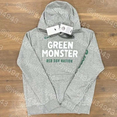 AUTHENTIC Nike Boston Red Sox 2025 Men's City Connect Hoodie Green Monster NEW - Image 1 of 4