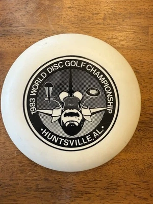 1983 World Champ Destiny Discs SHUTTLE PUPPY Vintage VRHTF 176g golf disc - Image 1 of 4
