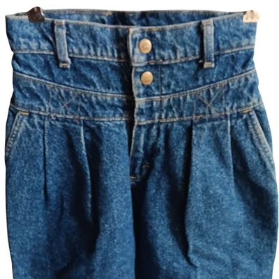 Jeans Lee Girls 12 23x27 Vintage Bandas Yugo Calce Relajado Lavado Pimienta Etiquetas Nuevas Foto 1 de 4