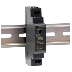 HDR MeanWell Hutschienen Netzteil Stromversorgung Trafo LED DIN 5V 12V 24V 48V - Bild 1 von 6