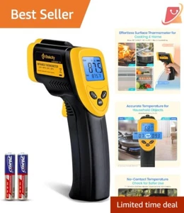 Infrared Thermometer Laser Temperature Gun -58°F to 842°F Fast Reading Cookin... - Picture 1 of 12