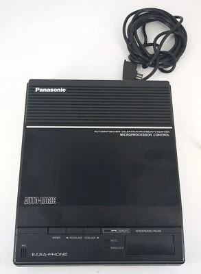 Panasonic EASA-PHONE Autom. Anrufbeantworter Model KX-T1430BS m. Netzteil defekt - Bild 1 von 3