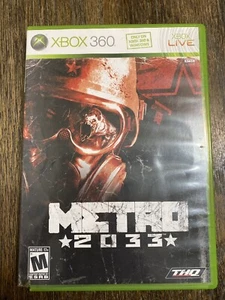 Metro 2033 Videospiel Xbox 360 2010 komplett in Box CIB GETESTET funktioniert C.I.B. - Bild 1 von 11