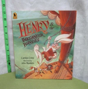 HENRY & THE BUCCANEER BUNNIES autograph John Manders artist 2005 hand-signed - Picture 1 of 4