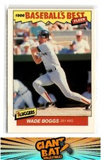 1986 Fleer Baseball's Best Sluggers vs. Pitchers #2 Wade Boggs