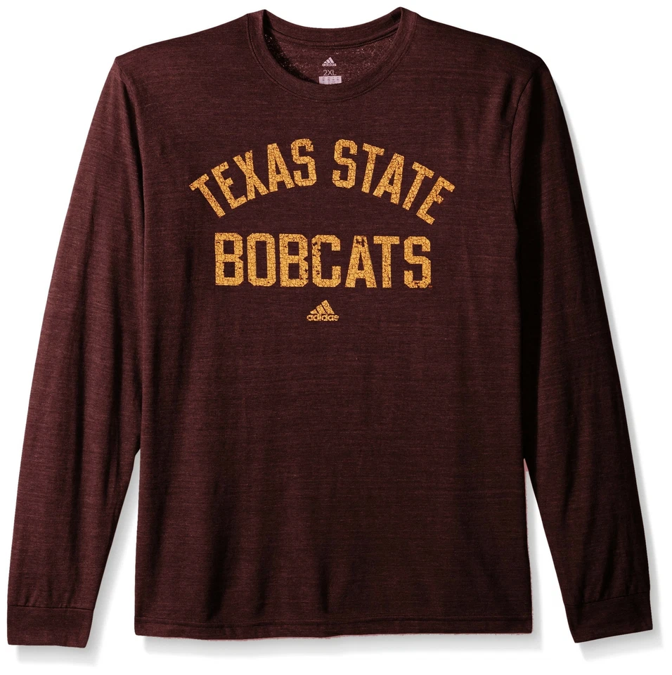 adidas NCAA Central Michigan Chippewas Adult Men Arched Heritage Tri-Blend L/... - Image 1 of 1