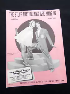 The Stuff That Dreams Are Made Of VIRGINIA MAYO & GENE NELSON Sheet Music 1952 - Picture 1 of 1