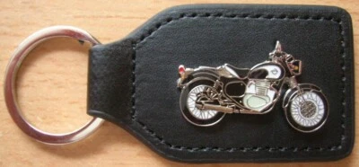 Schlüsselanhänger Kawasaki Estrella schwarz / weiss Motorrad Moto Art. 0332 - Bild 1 von 4