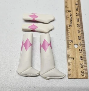 MIGHTY MORPHIN POWER RANGERS - Puppenstiefel & Handschuhe - rosa Kimberly Saban Bandai - Bild 1 von 5