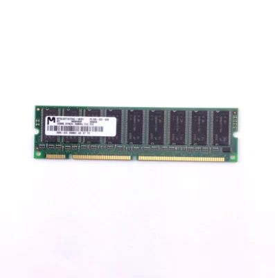 Micron 128MB MT9LSDT1672AG-10EB1 PC100 CL2 ECC RAM - Image 1 of 2
