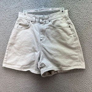 Pantalones cortos de jean Riders Bermuda para mujer 10 M blancos 5 bolsillos rascacielos informales tienda - Imagen 1 de 11