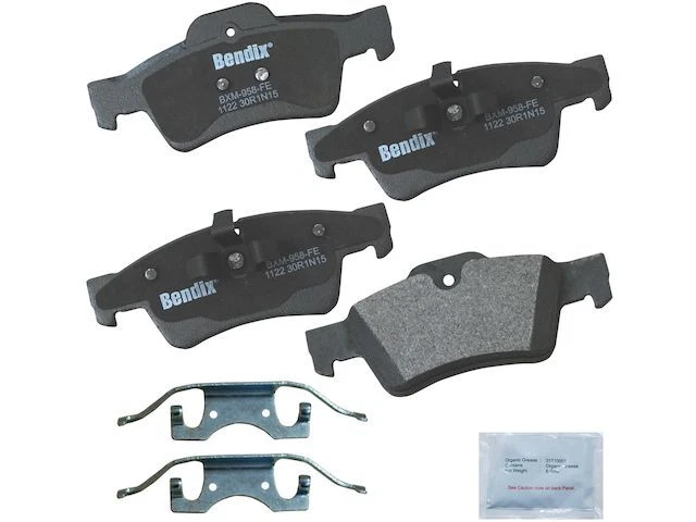 Juego de pastillas de freno traseras Bendix 32254PJZP 2008 para Mercedes ML320 2007-2009 Foto 1 de 2