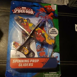 UPD 28007SPD Spiderman 2 Pack Plane Glider Play Set for Indoor or Outdoor Fun wi - Picture 1 of 1