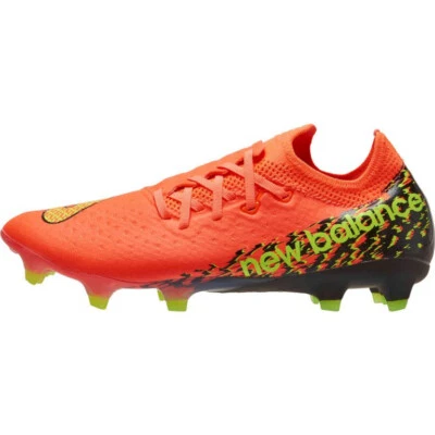 New Balance Furon v7 Pro FG Firm Ground Soccer Cleats, Orange & Black, Sz-6.5 - Image 1 of 4
