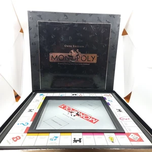 Monopoly Onyx Edition - Never Used - Contents Sealed - Light Box Damage - Picture 1 of 13