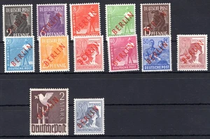BERLIN 1949 21-32, 34 ** MNH FLAWLESS signed SCHLEGEL BPP (Z4556 - Picture 1 of 3
