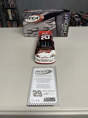 Pajarita Kevin Harvick Budweiser 2011 #29 Elite color cromo 1/24 NASCAR diecast Foto 1 de 4