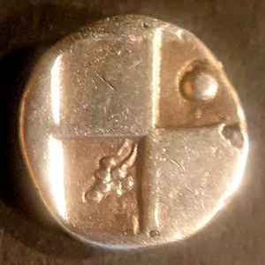 ANCIENT GREECE: Thrace, Chersonesos: Lion/ Grapes, Hemidrachm, 386-338 BC - Picture 1 of 2