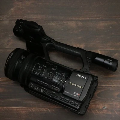 Videocámara Sony NXCAM HXR-NX5R cámara medidor de horas 167 x 10 h [Excelente + 5] #6219 Foto 1 de 4