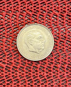 5 PTAS 1957 Spanien . Gut erhalten. im Stern 71 Sammelstück aus Nachlass - Bild 1 von 8