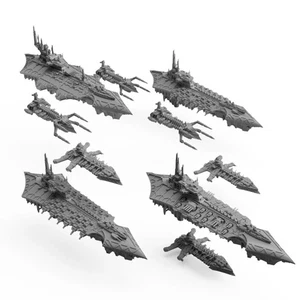 Starterflotte „Starter Kit“: Chaos Gloomy | Battlefleet Colossus | Grimdark Futu - Picture 1 of 5