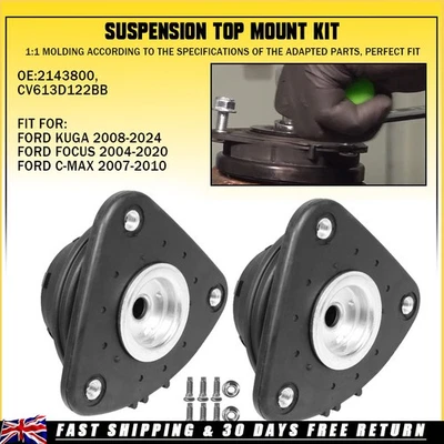 For Ford Kuga Mk2 Front Strut 1.6 2.0 2.5 Suspension Top Mount & Bearing Pack 2 - Image 1 of 4