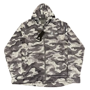 Antigua Baltimore Ravens Metallic Camouflage Full-Zip Jacke Größe Damen Large Neu mit Etikett - Bild 1 von 10