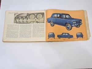Big Book of Cars VAZ Construction and Maintenance USSR 1978 Vintage - Imagen 1 de 18