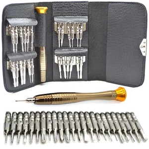 ACENIX® 25 in 1 Macbook Pro iPhone iPad Samsung Repair Tool Screwdriver Kit UK - Picture 1 of 12