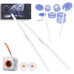 Musical Instruments Virtual Pocket Drumsticks Pedal Electric Air Drum Set Sticks - Picture 1 of 20