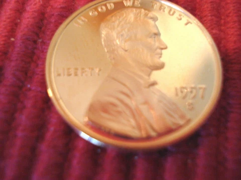 1997 S Lincoln Gem Proof Penny Sharp Cover