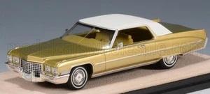 maravilloso coche modelo resina Cadillac Coupe Deville 1971 - oro duquesa - 1/43 - Imagen 1 de 2
