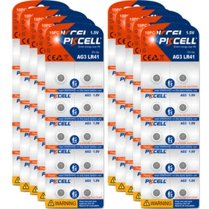 LR41 Cell AG3 (100 piece) 392 SR41 192 Alkaline Button Battery for book light - Picture 1 of 6