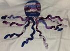 Handmade Crochet Purple Octopus Plush