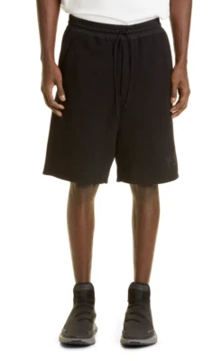 Pantalones Cortos Utilitarios Y-3 L89604 Para Hombres Negros Clásicos Algodón Terry Francés TALLA XL NUEVOS SIN ETIQUETAS Foto 1 de 4